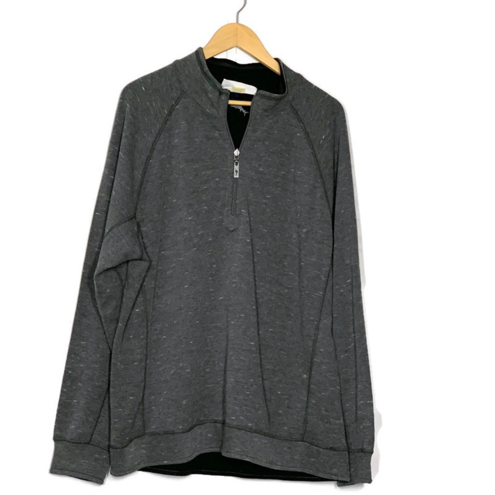 Tommy Bahama Quarter Zip Reversible Sweater